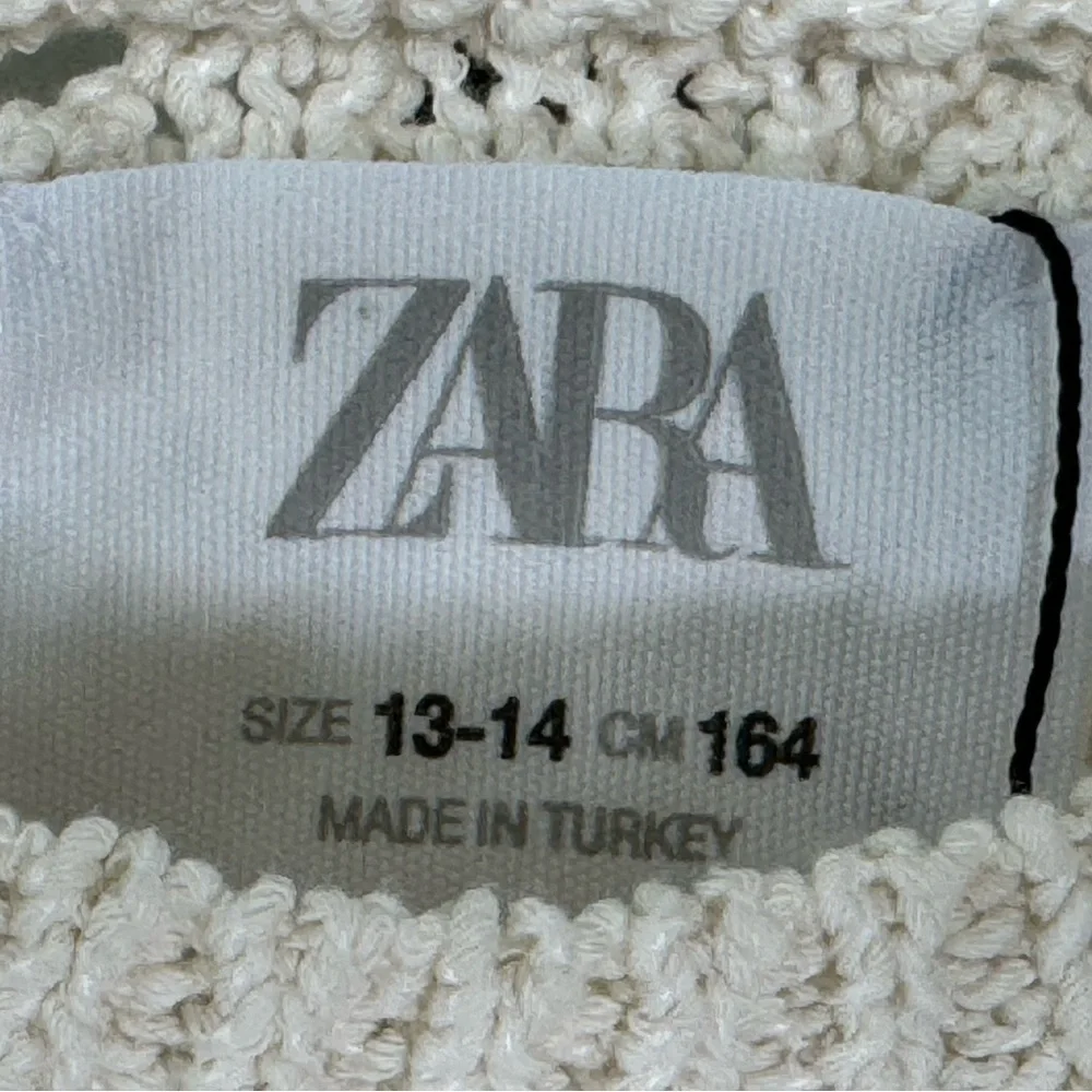 Zara Kids Floral Embroidered Sweater